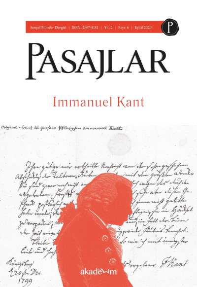 Pasajlar Dergisi Sayı 06: Immanuel Kant