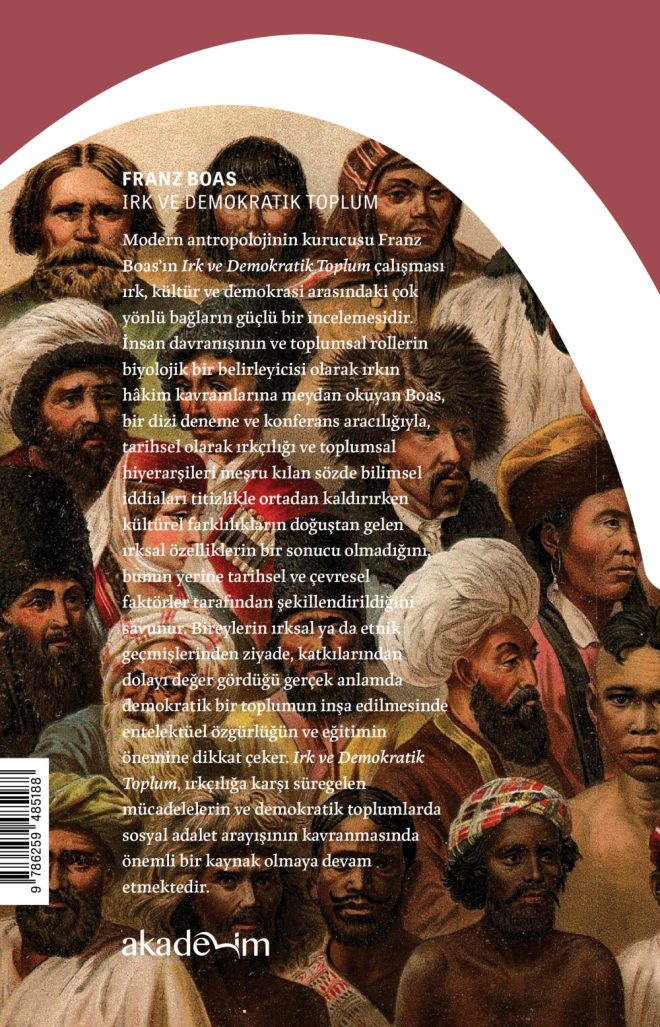 Irk ve Demokratik Toplum arka kapak