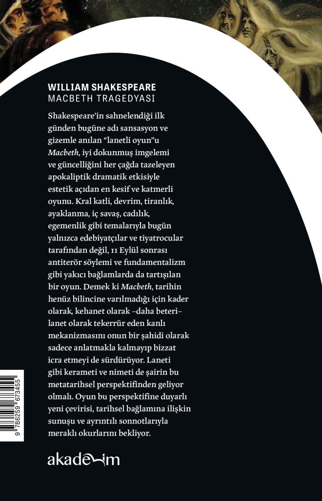Macbeth Tragedyası arka kapak