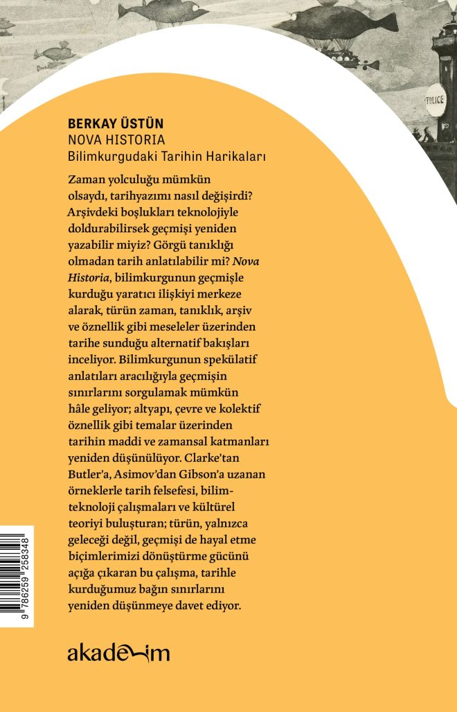 Nova Historia: Bilimkurgudaki Tarihin Harikaları arka kapak
